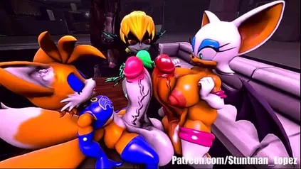 Sonic Transformed 2 - Порно Игры