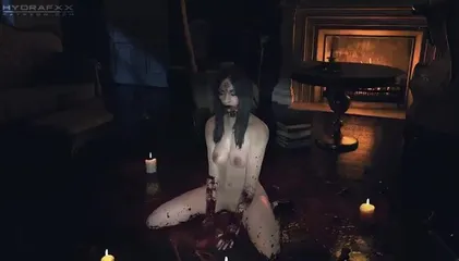 Bela x Daniela x Cassandra Dimitrescu nude naked small tits  