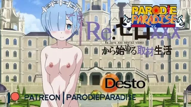 Re Zero Rem Рем by Desto Parodie Paradise 1080p смотреть  
